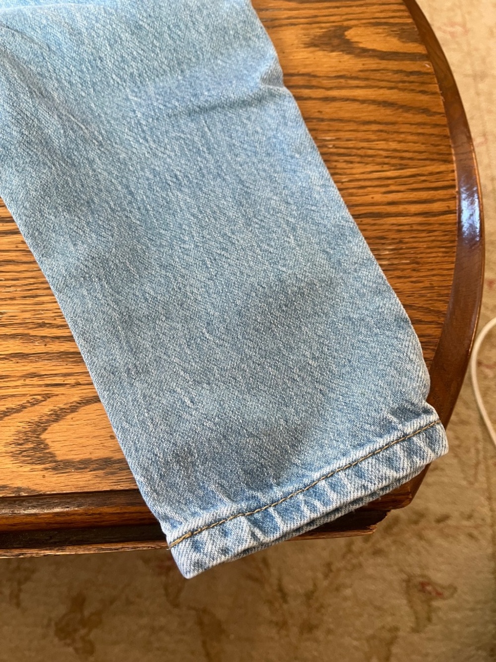 Cat & Jack Light Wash Relaxed Fit Denim Jeans sz 2T EUC - Picture 5 of 12